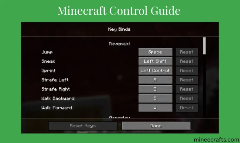 Minecraft Controller Setup Guide For PC, Consoles & Mobiles 3 Minecraft Control Guide