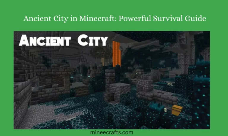 The Ultimate Minecraft Ancient City Guide 2026: Loot, Lore, and Stealth Mastery 7 Ancient City in Minecraft