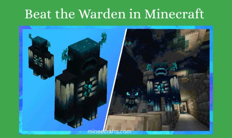 Beat the Warden in Minecraft